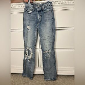 Selling these ripped jeans from lucky brand